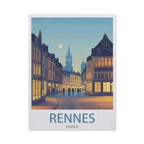 Puzzle mit 1000 Teilen, Rennen, Frankreich, 3D für Erwachsene, Papier, Lernspielzeug, bestes Geschenk zum Geburtstag, Jungen, Mädchen (50 x 70 cm) -DZ53 von YYHMKBYY