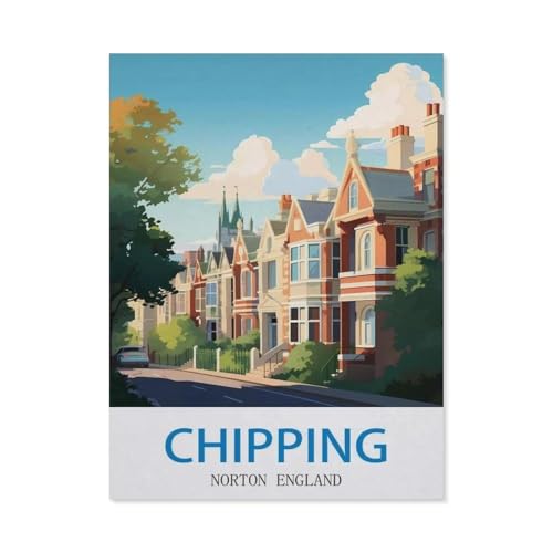 Puzzles, Chipping Norton, England, aus Holz, Foto, moderne Heimdekoration für Wohnzimmer und Büro, 1000 Stück (75 x 50 cm) -DY21 von YYHMKBYY
