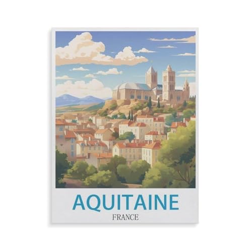 Puzzles 1000 Stück，Aquitaine，Frankreich，Spielzeug Zur Stressreduktion Für Familien Puzzle - Personalisierte Herausforderungs-Spielzeuge Für Erwachsene（50x70cm）-GQ67 von YYHMKBYY