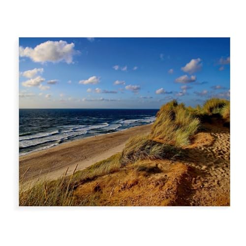 Puzzles 1000 Stück，Blick von der 'Uwe Düne' nach Kampen，Spielzeug Zur Stressreduktion Für Familien Puzzle - Personalisierte Herausforderungs-Spielzeuge Für Erwachsene（38x26cm）-AW18 von YYHMKBYY
