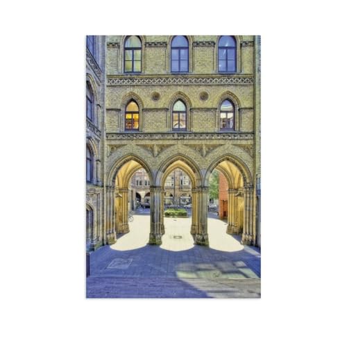 Puzzles 1000 Stück，Bremen - Durchgangsgasse zum St. Petri Dom，Spielzeug Zur Stressreduktion Für Familien Puzzle - Personalisierte Herausforderungs-Spielzeuge Für Erwachsene（38x26cm）-AV13 von YYHMKBYY