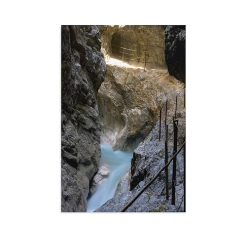 Puzzles 1000 Stück，Höllentalklamm，Spielzeug Zur Stressreduktion Für Familien Puzzle - Personalisierte Herausforderungs-Spielzeuge Für Erwachsene（38x26cm）-AV76 von YYHMKBYY