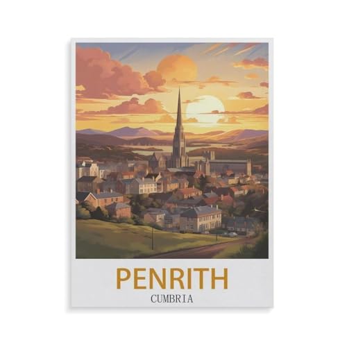 Puzzles 1000 Stück，Penrith Cumbria，Spielzeug Zur Stressreduktion Für Familien Puzzle - Personalisierte Herausforderungs-Spielzeuge Für Erwachsene（75x50cm）-GT19 von YYHMKBYY