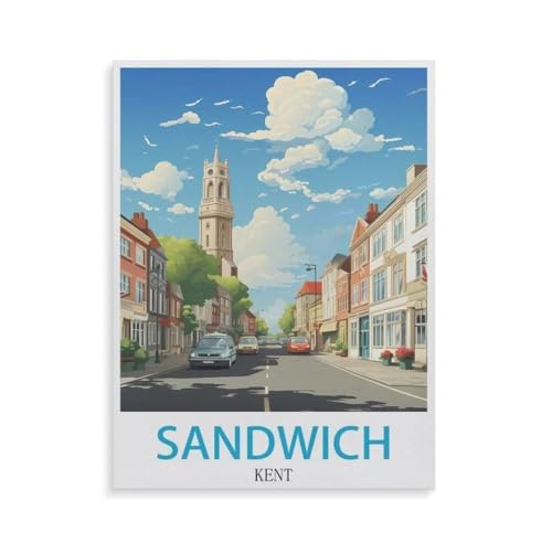 Puzzles 1000 Stück，Sandwich Kent，Spielzeug Zur Stressreduktion Für Familien Puzzle - Personalisierte Herausforderungs-Spielzeuge Für Erwachsene（50x70cm）-GR72 von YYHMKBYY