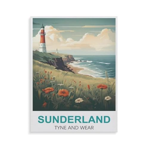 Puzzles 1000 Stück，Sunderland Tyne and Wear，Spielzeug Zur Stressreduktion Für Familien Puzzle - Personalisierte Herausforderungs-Spielzeuge Für Erwachsene（38x26cm）-GU87 von YYHMKBYY
