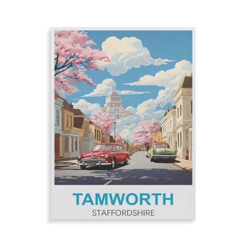 Puzzles 1000 Stück，Tamworth Staffordshire，Spielzeug Zur Stressreduktion Für Familien Puzzle - Personalisierte Herausforderungs-Spielzeuge Für Erwachsene（50x70cm）-GV8 von YYHMKBYY