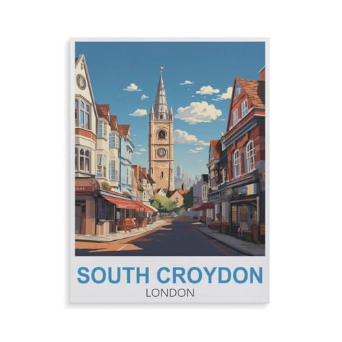 Puzzles 1000 Stück，outh Croydon London，Spielzeug Zur Stressreduktion Für Familien Puzzle - Personalisierte Herausforderungs-Spielzeuge Für Erwachsene（38x26cm）-GU66 von YYHMKBYY