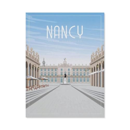 Puzzles 1000 Stück Holz Montage Bild，Frankreich，Erwachsene Spiele Lernspielzeug（75x50cm）-BM73 von YYHMKBYY