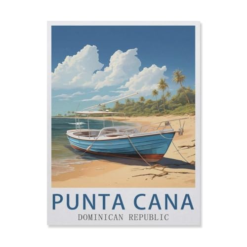 Puzzles 1000 Teile für Erwachsene, Punta Cana, Dominikanische Republik, Puzzle 1000 Teile für Erwachsene, Spiel, Geschenk, Puzzle, 1000 Teile für Lerngeschenk für Erwachsene (50 x 70 cm) -DQ78 von YYHMKBYY