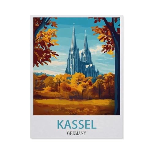 Puzzles für Erwachsene und Kinder, 1000 Teile, Puzzel, Deutschland, schwieriges Puzzlespiel (50 x 70 cm) -FB48 von YYHMKBYY