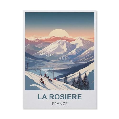 Puzzles mit 1000 Teilen, La Rosière Frankreich, Poster, Wandkunst für Geschenke für Erwachsene, Kinder, Lernspielzeug (75 x 50 cm) - ES70 von YYHMKBYY