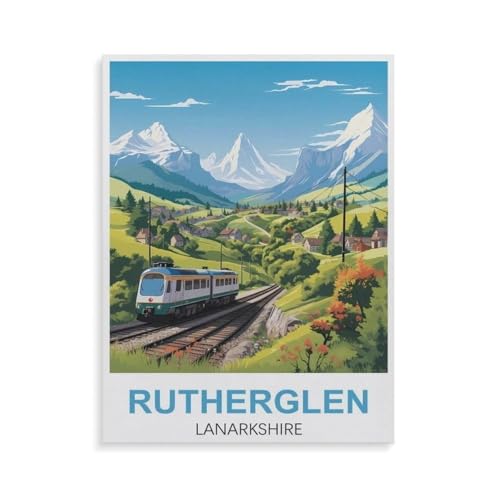 Rutherglen Lanarkshire，Für Erwachsene Familie Stress Relief Puzzle Spielzeug - Familie Spaß Herausforderung Spielzeug - 1000 Teile Puzzle（75x50cm）-GS41 von YYHMKBYY