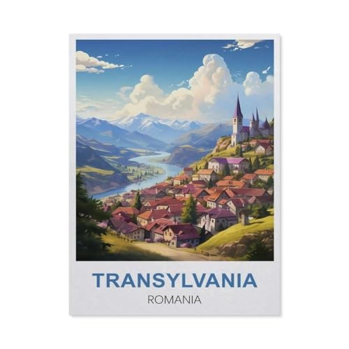 Siebenbürgen Rumänien, Puzzle 1000 Teile für Erwachsene, klassisches Puzzle, Kinderpuzzle, herausfordernde und schwierige Puzzles für Erwachsene und Jugendliche (50 x 70 cm)-DX51 von YYHMKBYY