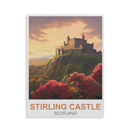 Stirling Castle Schottland，1000 Teile, Puzzle Aus Papier Für Erwachsene Und Kinder Ab 12 Jahren, Lernspielzeug（38x26cm）-GS23 von YYHMKBYY