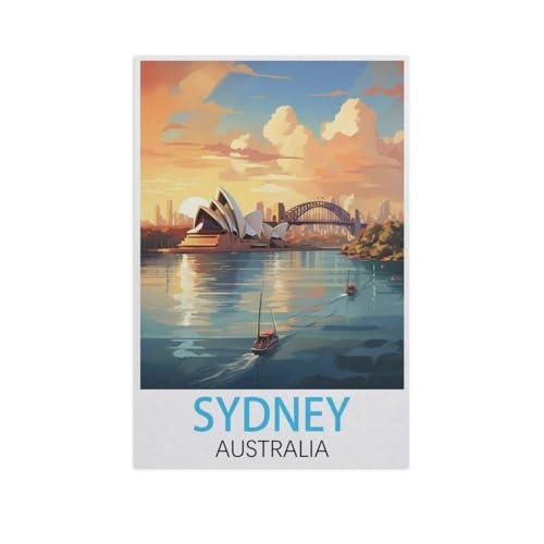 Sydney Australien，Puzzles, 1000-teiliges Puzzle Für Erwachsene Und Kinder Ab 10 Jahren（38x26cm）-FP59 von YYHMKBYY