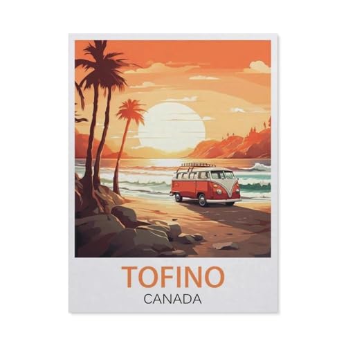 Tofino, Kanada，Puzzles 1000 Teile für Erwachsene, Klassische Puzzle Kinder Puzzle Herausfordernde Und Schwierige Rätsel für Erwachsene Und Jugendliche（38x26cm）-DI89 von YYHMKBYY