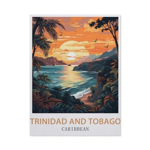 Trinidad und Tobago Karibik，Puzzles, 1000-teiliges Puzzle Für Erwachsene Und Kinder Ab 10 Jahren（75x50cm）-BB54 von YYHMKBYY