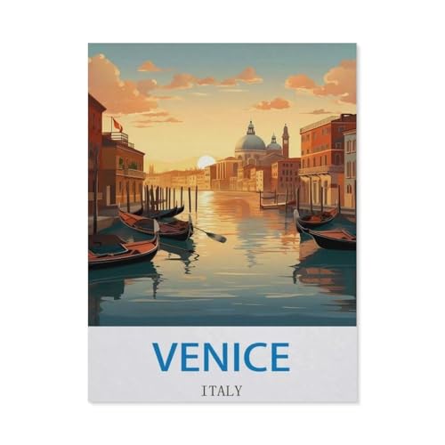 Venedig, Italien，Puzzles, 1000-teiliges Puzzle Für Erwachsene Und Kinder Ab 10 Jahren（38x26cm）-EK7 von YYHMKBYY