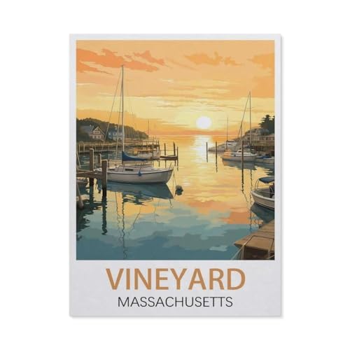 Vineyard Massachusetts，Puzzle 1000 Teile Erwachsene Kinde Spaß Lernspielzeug Geschenke（38x26cm）-EU55 von YYHMKBYY