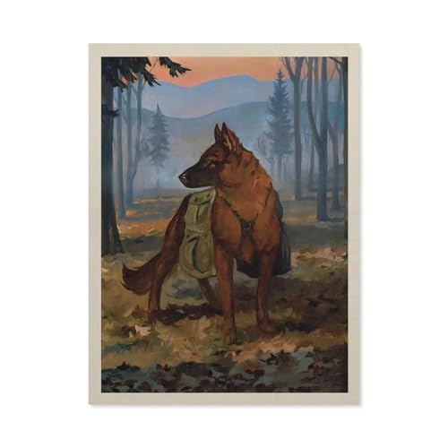 Vintage-Reiseposter mit kleinen Tieren，Puzzles, 1000-teiliges Puzzle Für Erwachsene Und Kinder Ab 10 Jahren（75x50cm）-AJ91 von YYHMKBYY