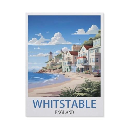 Whitstable England，Puzzles, 1000-teiliges Puzzle Für Erwachsene Und Kinder Ab 10 Jahren（38x26cm）-AD29 von YYHMKBYY