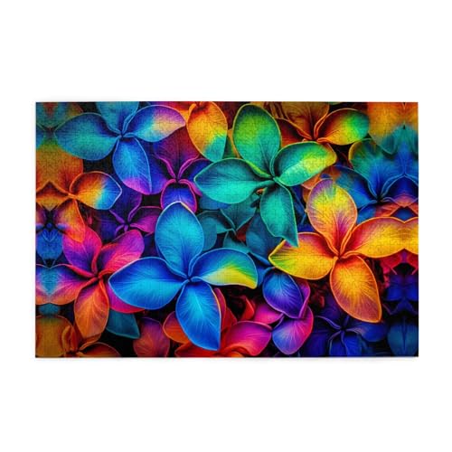 Puzzles, 1000 Teile Yyhwhjde Hawaii, buntes Blumenbild, pädagogische, intellektuelle Holzpuzzles, lustige Puzzles, Stressabbau-Puzzles Puzzles, 1000 Teile Yyhwhjde Hawaii, buntes Blumenbild, pädagogische, intellektuelle Holzpuzzles, lustige Puzzles, Stressabbau-Puzzles von YYHWHJDE