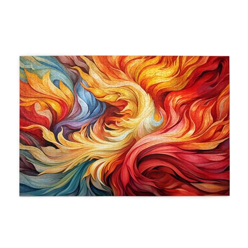 Puzzles, 1000 Teile Yyhwhjde dichte und bunte Drucke, hochwertiges Holzpuzzle für Erwachsene und Kinder, lustige Puzzles, stressabbauende Puzzles Puzzles, 1000 Teile Yyhwhjde dichte und bunte Drucke, hochwertiges Holzpuzzle für Erwachsene und Kinder, lustige Puzzles, stressabbauende Puzzles von YYHWHJDE