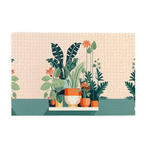 Puzzles1000 Teile YYHWHJDE Cartoon Kleine Grüne Pflanze Bild Pädagogische Intellektuelle Holzpuzzles Lustige Puzzles Stressabbau Puzzles Puzzles1000 Teile YYHWHJDE Cartoon Kleine Grüne Pflanze Bild Pädagogische Intellektuelle Holzpuzzles Lustige Puzzles Stressabbau Puzzles von YYHWHJDE