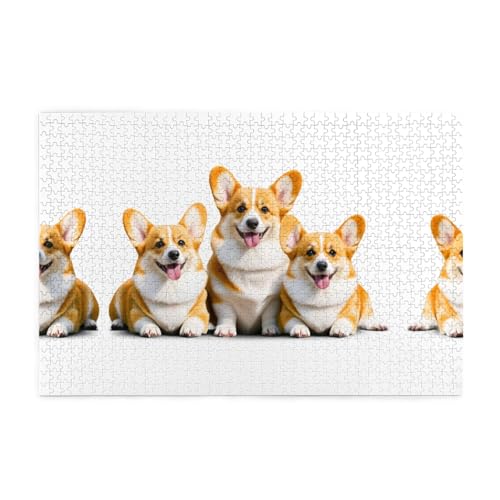 Puzzles1000 Teile YYHWHJDE Drei kleine Corgi-Bild, pädagogische intellektuelle Holzpuzzles, lustige Puzzles, Stressabbau-Puzzles Puzzles1000 Teile YYHWHJDE Drei kleine Corgi-Bild, pädagogische intellektuelle Holzpuzzles, lustige Puzzles, Stressabbau-Puzzles von YYHWHJDE