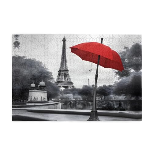 Puzzles1000 Teile YYHWHJDE Eiffelturm mit rotem Regenschirm Bild Pädagogische Intellektuelle Holzpuzzles Lustige Puzzles Stressabbau Puzzles Puzzles1000 Teile YYHWHJDE Eiffelturm mit rotem Regenschirm Bild Pädagogische Intellektuelle Holzpuzzles Lustige Puzzles Stressabbau Puzzles von YYHWHJDE
