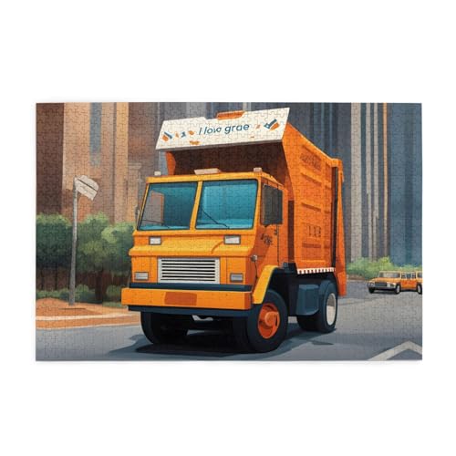 Puzzles1000 Teile YYHWHJDE I love Garbage Trucks Bild Pädagogische Intellektuelle Holzpuzzles Lustige Puzzles Stressabbau Puzzles Puzzles1000 Teile YYHWHJDE I love Garbage Trucks Bild Pädagogische Intellektuelle Holzpuzzles Lustige Puzzles Stressabbau Puzzles von YYHWHJDE