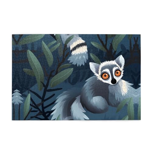 Puzzles1000 Teile YYHWHJDE Ringschwanz Lemur Bild Pädagogische Intellektuelle Holzpuzzles Lustige Puzzles Stressabbau Puzzles Puzzles1000 Teile YYHWHJDE Ringschwanz Lemur Bild Pädagogische Intellektuelle Holzpuzzles Lustige Puzzles Stressabbau Puzzles von YYHWHJDE