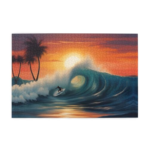Puzzles1000 Teile YYHWHJDE Sonnenuntergang Meer Surfen Meereslandschaft Bild Pädagogische Intellektuelle Holzpuzzles Lustige Puzzles Stressabbau Puzzles Puzzles1000 Teile YYHWHJDE Sonnenuntergang Meer Surfen Meereslandschaft Bild Pädagogische Intellektuelle Holzpuzzles Lustige Puzzles Stressabbau Puzzles von YYHWHJDE