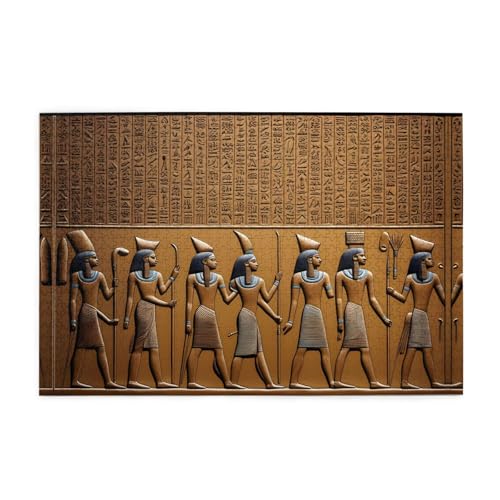 Puzzles1000 Teile Yyhwhjde Ägypten Hieroglyphen Drucke, hochwertiges Holzpuzzle für Erwachsene und Kinder, lustige Puzzles, stressabbauende Puzzles von YYHWHJDE