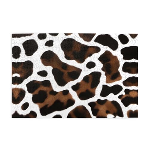 Puzzles1000 Teile Yyhwhjde Abstraktes Kuhhautbild Pädagogisches Intellektuelles Holzpuzzles, lustige Puzzles, Stressabbau-Puzzles Puzzles1000 Teile Yyhwhjde Abstraktes Kuhhautbild Pädagogisches Intellektuelles Holzpuzzles, lustige Puzzles, Stressabbau-Puzzles von YYHWHJDE
