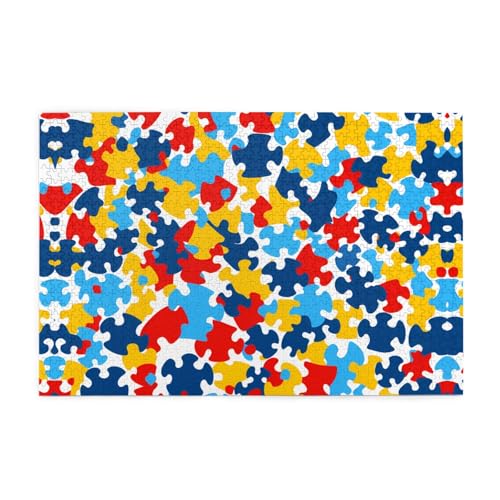 Puzzles1000 Teile Yyhwhjde Autismus Bewusstsein Puzzleteile Herz Bild Pädagogische Intellektuelle Holzpuzzles Lustige Puzzles Stressabbau Puzzles Puzzles1000 Teile Yyhwhjde Autismus Bewusstsein Puzzleteile Herz Bild Pädagogische Intellektuelle Holzpuzzles Lustige Puzzles Stressabbau Puzzles von YYHWHJDE