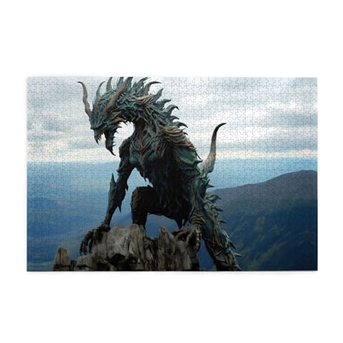 Puzzles1000 Teile Yyhwhjde Berggipfel Monster-Drucke Pädagogische Intellektuelle Holzpuzzles, lustige Puzzles, Stressabbau-Spiel Puzzles1000 Teile Yyhwhjde Berggipfel Monster-Drucke Pädagogische Intellektuelle Holzpuzzles, lustige Puzzles, Stressabbau-Spiel von YYHWHJDE