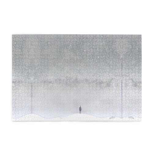 Puzzles1000 Teile Yyhwhjde Blick auf die Sterne Muster Qualität Holzpuzzle für Erwachsene und Kinder, lustige Puzzles, Stressabbau Puzzles von YYHWHJDE