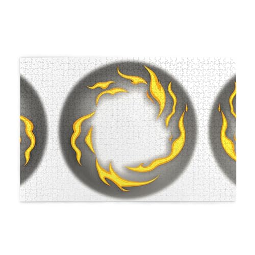 Puzzles1000 Teile Yyhwhjde Burning Wind Fire Ball Prints Qualität Holzpuzzle für Erwachsene und Kinder, lustige Puzzles, Stressabbau Puzzles Puzzles1000 Teile Yyhwhjde Burning Wind Fire Ball Prints Qualität Holzpuzzle für Erwachsene und Kinder, lustige Puzzles, Stressabbau Puzzles von YYHWHJDE