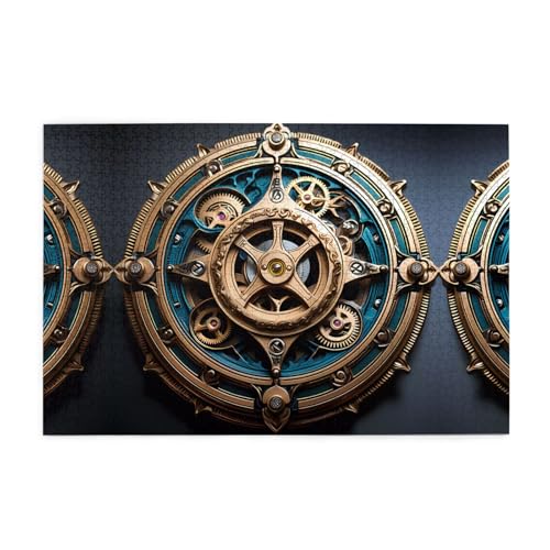 Puzzles1000 Teile Yyhwhjde Coole Steampunk Zahnräder Bild Pädagogische Intellektuelle Holzpuzzles Lustige Puzzles Stressabbau Puzzles Puzzles1000 Teile Yyhwhjde Coole Steampunk Zahnräder Bild Pädagogische Intellektuelle Holzpuzzles Lustige Puzzles Stressabbau Puzzles von YYHWHJDE