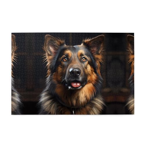 Puzzles1000 Teile Yyhwhjde Deutscher Schäferhund Bild Pädagogische Intellektuelle Holzpuzzles Lustige Puzzles Stressabbau Puzzles Puzzles1000 Teile Yyhwhjde Deutscher Schäferhund Bild Pädagogische Intellektuelle Holzpuzzles Lustige Puzzles Stressabbau Puzzles von YYHWHJDE