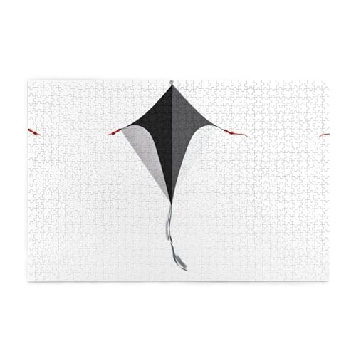Puzzles1000 Teile Yyhwhjde Ein Drachen mit gebrochenen Saitendrucken, hochwertiges Holzpuzzle für Erwachsene und Kinder, lustige Puzzles, stressabbauende Puzzles von YYHWHJDE