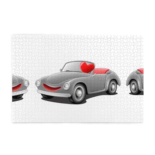 Puzzles1000 Teile Yyhwhjde Ein kleines Auto, das Liebe verfolgt, Drucke, hochwertiges Holzpuzzle für Erwachsene und Kinder, lustige Puzzles, stressabbauende Puzzles Puzzles1000 Teile Yyhwhjde Ein kleines Auto, das Liebe verfolgt, Drucke, hochwertiges Holzpuzzle für Erwachsene und Kinder, lustige Puzzles, stressabbauende Puzzles von YYHWHJDE