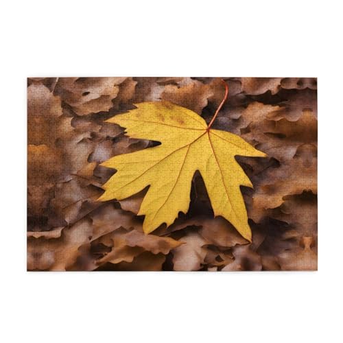 Puzzles1000 Teile Yyhwhjde Fall Blatt Bild Pädagogische Intellektuelle Holzpuzzles Lustige Puzzles Stressabbau Puzzles Puzzles1000 Teile Yyhwhjde Fall Blatt Bild Pädagogische Intellektuelle Holzpuzzles Lustige Puzzles Stressabbau Puzzles von YYHWHJDE