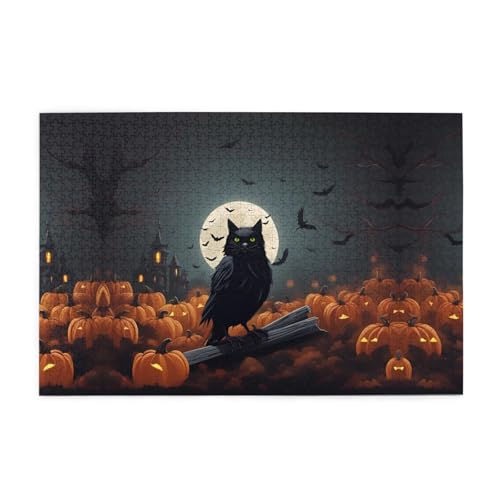Puzzles1000 Teile Yyhwhjde Halloween-Kürbis-Lichter Muster Qualität Holzpuzzle für Erwachsene und Kinder, lustige Puzzles, Stressabbau-Puzzles Puzzles1000 Teile Yyhwhjde Halloween-Kürbis-Lichter Muster Qualität Holzpuzzle für Erwachsene und Kinder, lustige Puzzles, Stressabbau-Puzzles von YYHWHJDE