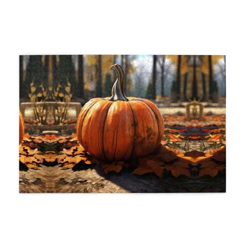 Puzzles1000 Teile Yyhwhjde Herbst Kürbis Bild Pädagogische Intellektuelle Holzpuzzles Lustige Puzzles Stressabbau Puzzles Puzzles1000 Teile Yyhwhjde Herbst Kürbis Bild Pädagogische Intellektuelle Holzpuzzles Lustige Puzzles Stressabbau Puzzles von YYHWHJDE
