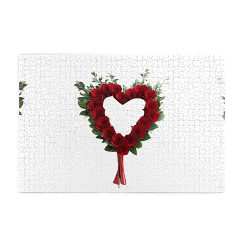 Puzzles1000 Teile Yyhwhjde Herzförmiges Blumenstrauß Bild Pädagogische Intellektuelle Holzpuzzles Lustige Puzzles Stressabbau Puzzles Puzzles1000 Teile Yyhwhjde Herzförmiges Blumenstrauß Bild Pädagogische Intellektuelle Holzpuzzles Lustige Puzzles Stressabbau Puzzles von YYHWHJDE