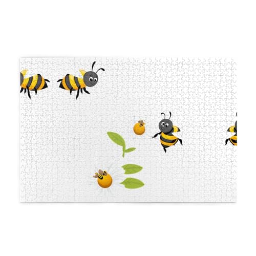 Puzzles1000 Teile Yyhwhjde Kleine Bienen in den Blumen Bild Pädagogische Intellektuelle Holzpuzzles Lustige Puzzles Stressabbau Puzzles Puzzles1000 Teile Yyhwhjde Kleine Bienen in den Blumen Bild Pädagogische Intellektuelle Holzpuzzles Lustige Puzzles Stressabbau Puzzles von YYHWHJDE