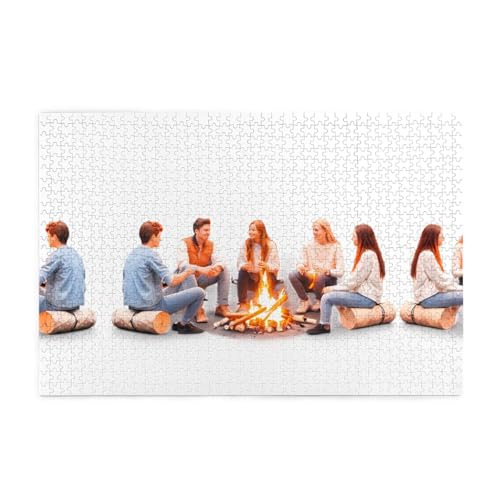 Puzzles1000 Teile Yyhwhjde Lagerfeuer Party Bild Pädagogische Intellektuelle Holzpuzzles Lustige Puzzles Stressabbau Puzzles Puzzles1000 Teile Yyhwhjde Lagerfeuer Party Bild Pädagogische Intellektuelle Holzpuzzles Lustige Puzzles Stressabbau Puzzles von YYHWHJDE