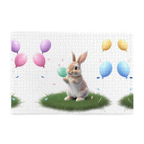 Puzzles1000 Teile Yyhwhjde Little Rabbit Playing Happily Picture Educational Intellectual Wooden Puzzles, Fun Puzzles, Stress Relieving Puzzles Puzzles1000 Teile Yyhwhjde Little Rabbit Playing Happily Picture Educational Intellectual Wooden Puzzles, Fun Puzzles, Stress Relieving Puzzles von YYHWHJDE